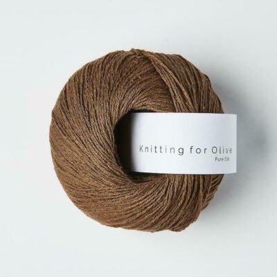 Pure Silk Dark Cognac