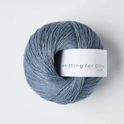 Pure Silk Dove Blue