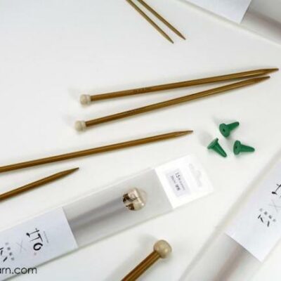 ITO Koshitsu en Shirotake bamboe breinaalden