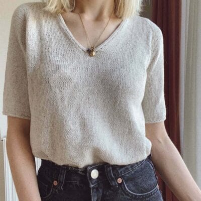 Cumulus Tee by PetiteKnit