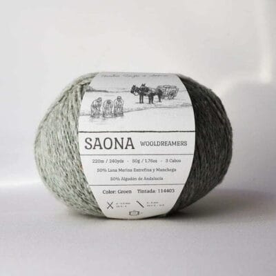WoolDreamers Saona Groen