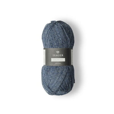 Isager Highland Denim Blue