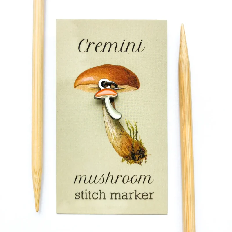 Cremini stitch marker