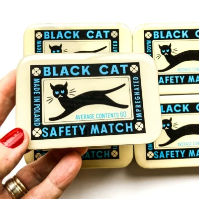 Black Cat Notions Tin FireflyNotes