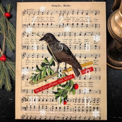 2026 Stitch Marker Advent Calendar Crochet - What the Crow Noticed
