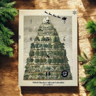 2025 Stitch Marker Advent Calendar — Nature Meets Nostalgia