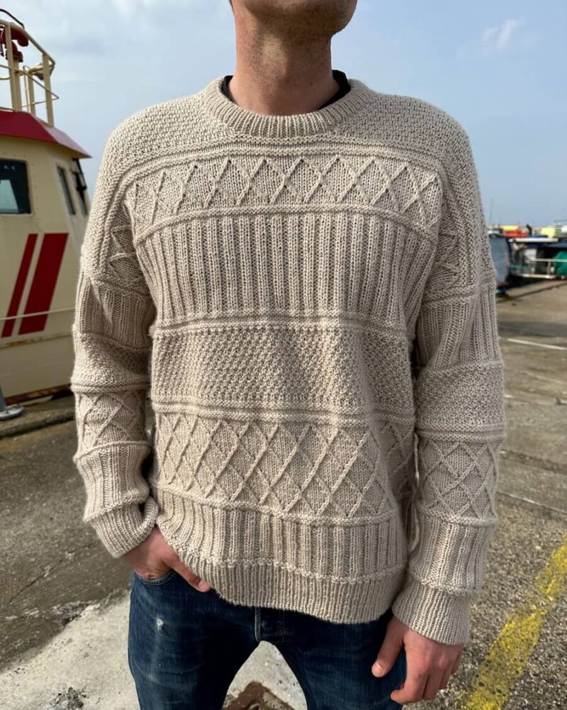 Ingrid Sweater man by PetiteKnit