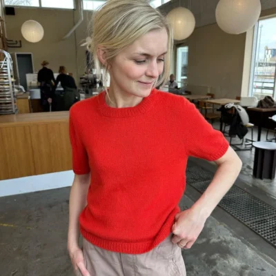 Poppy Tee by PetiteKnit