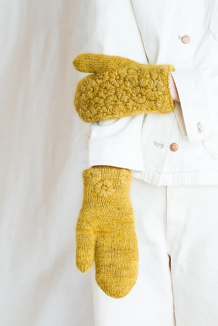 Late Bloomer Mittens kit - Afbeelding 3
