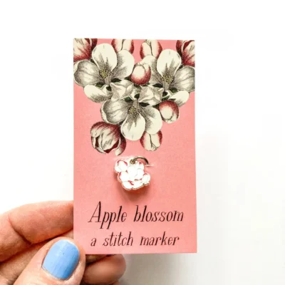 Appelbloesem stitch markers FireFly