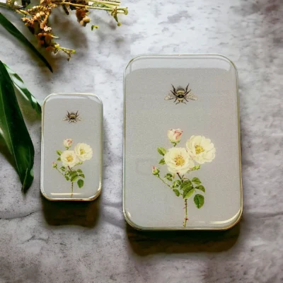 Bee and Rose Tin FireflyNotes