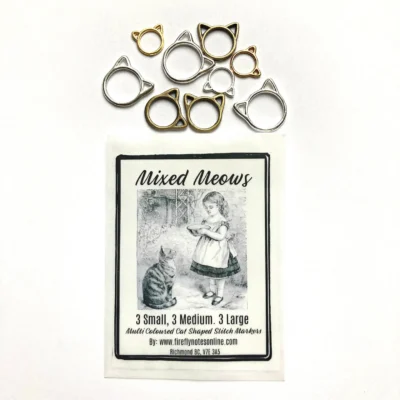 Cat stitch markers