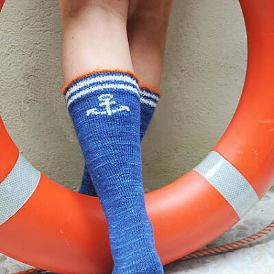 OCEAN REBEL sock pattern