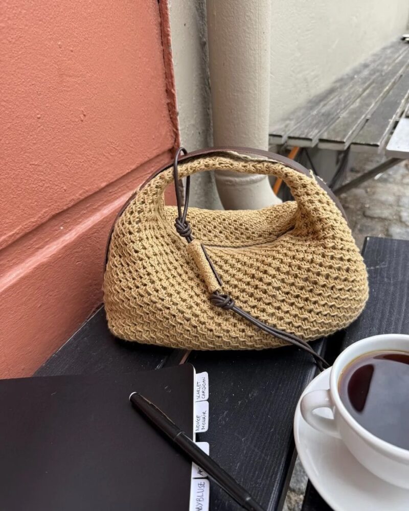 PetiteKnit leather strap voor Juno Bag - Afbeelding 2