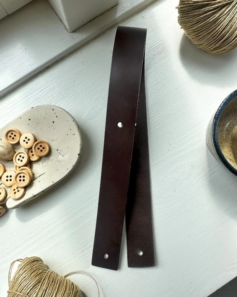 PetiteKnit leather strap voor Juno Bag