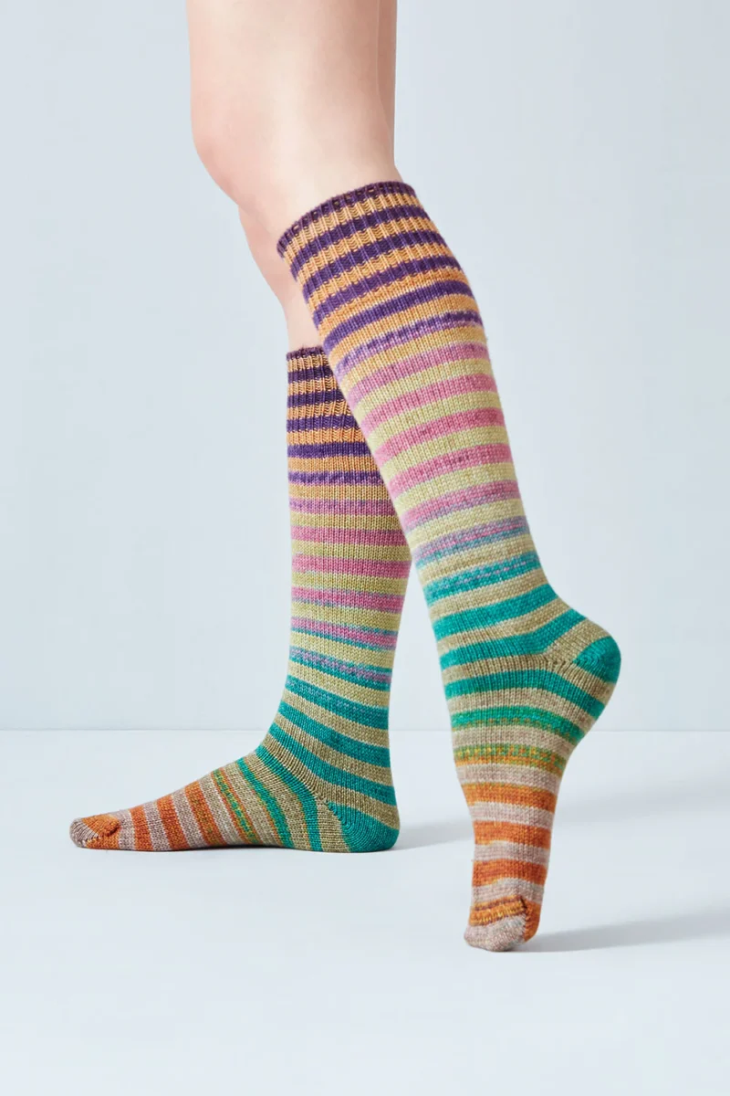 Gebreide Uneek Sock Petrichor