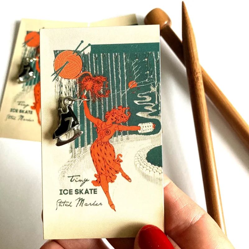 Ice Skate stitch markers FireFly - Afbeelding 2
