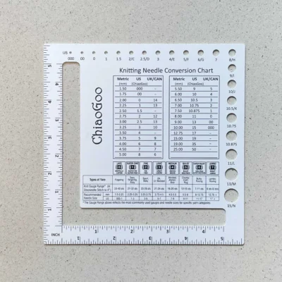 ChiaoGoo gauge meter groot