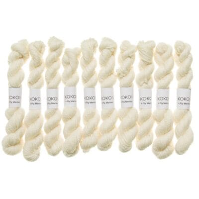 Kokon Yarn Mini Skein Ice