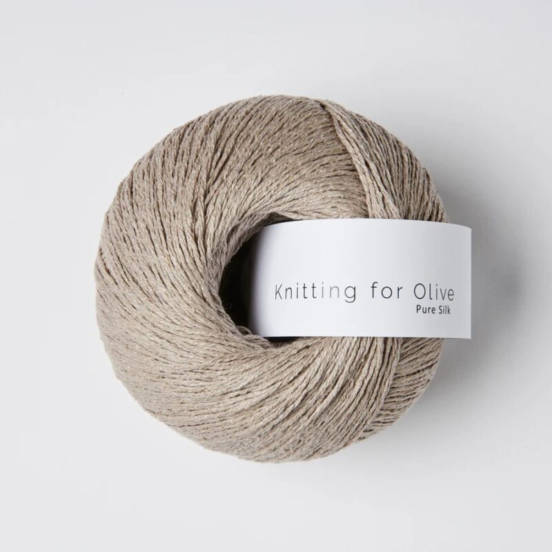 Knitting for Olive Pure Silk Oatmeal