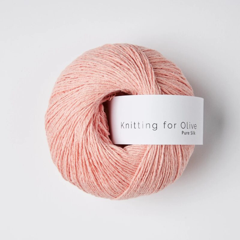 Knitting for Olive Pure Silk Poppy Rose