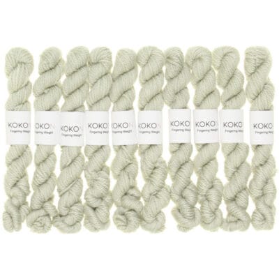 Kokon Yarn Mini Skein Pistachio