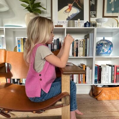 Lulu Slipover Junior by PetiteKnit