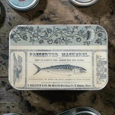 Tinned Fish Tin FireflyNotes
